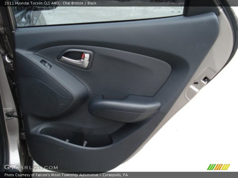 Chai Bronze / Black 2011 Hyundai Tucson GLS AWD