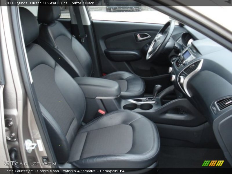  2011 Tucson GLS AWD Black Interior