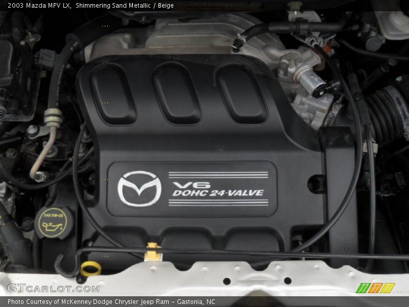 Shimmering Sand Metallic / Beige 2003 Mazda MPV LX