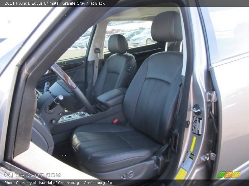 Granite Gray / Jet Black 2011 Hyundai Equus Ultimate