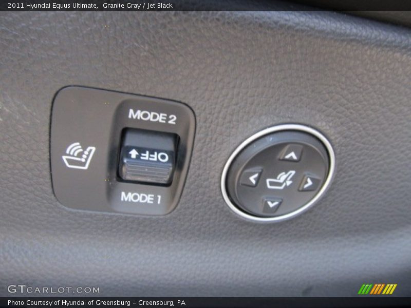 Granite Gray / Jet Black 2011 Hyundai Equus Ultimate