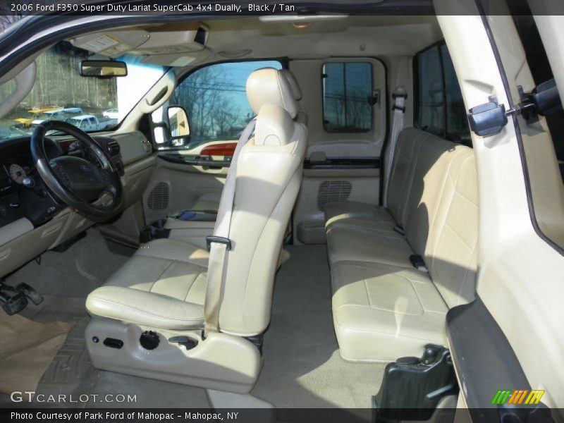  2006 F350 Super Duty Lariat SuperCab 4x4 Dually Tan Interior