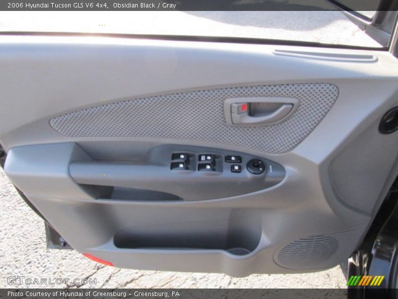 Obsidian Black / Gray 2006 Hyundai Tucson GLS V6 4x4