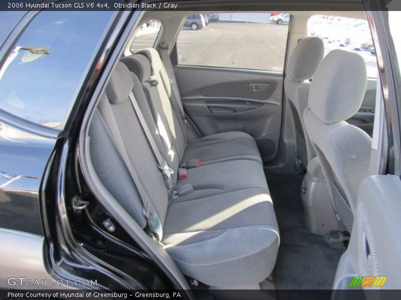 Obsidian Black / Gray 2006 Hyundai Tucson GLS V6 4x4