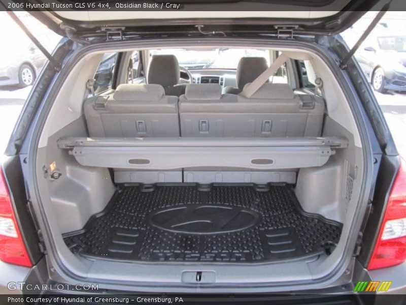 Obsidian Black / Gray 2006 Hyundai Tucson GLS V6 4x4