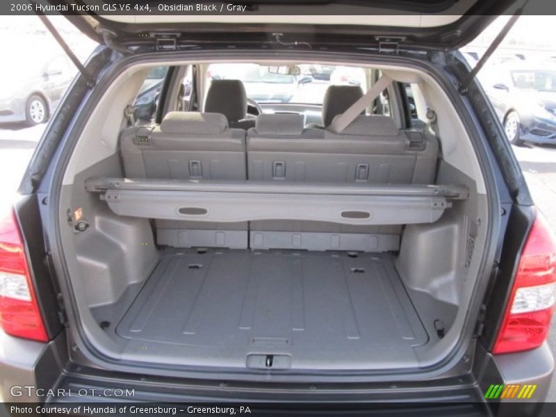 Obsidian Black / Gray 2006 Hyundai Tucson GLS V6 4x4