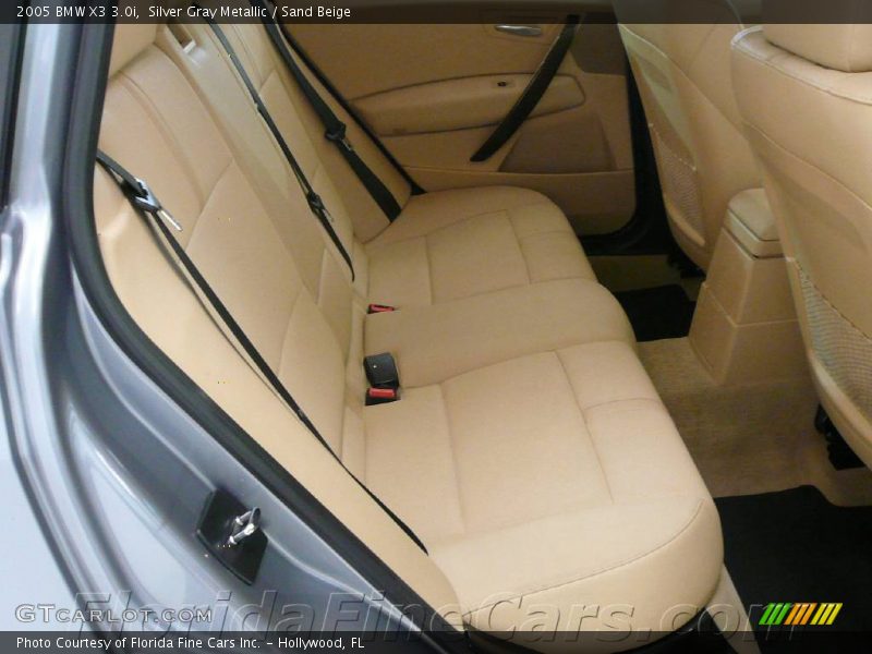 Silver Gray Metallic / Sand Beige 2005 BMW X3 3.0i