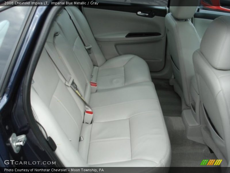 Imperial Blue Metallic / Gray 2008 Chevrolet Impala LT