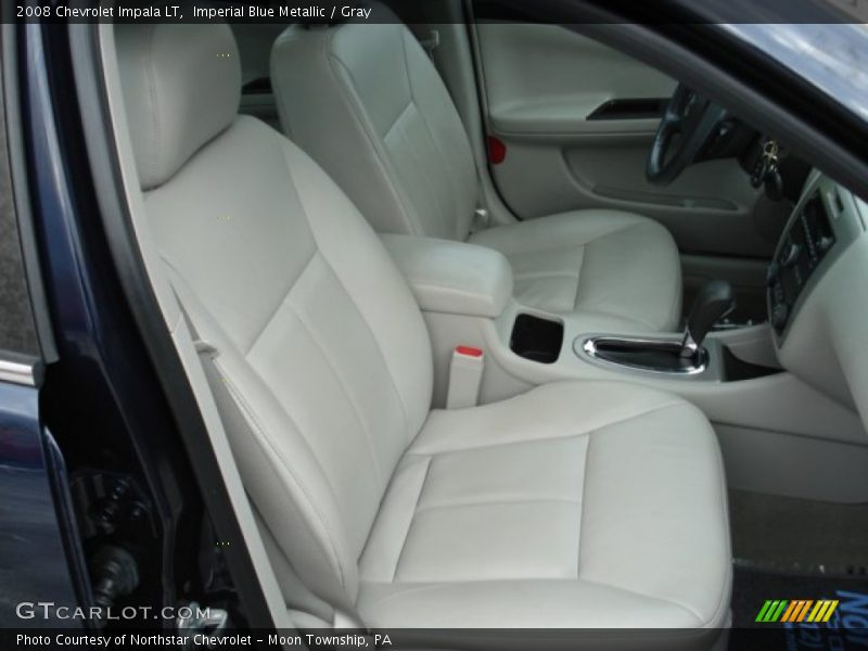 Imperial Blue Metallic / Gray 2008 Chevrolet Impala LT