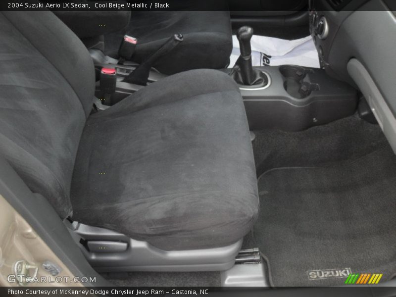 Cool Beige Metallic / Black 2004 Suzuki Aerio LX Sedan
