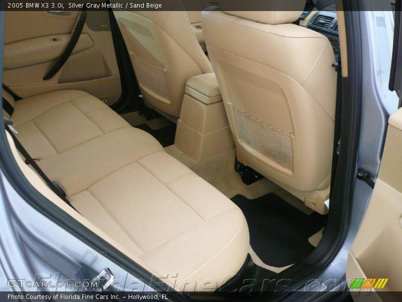 Silver Gray Metallic / Sand Beige 2005 BMW X3 3.0i