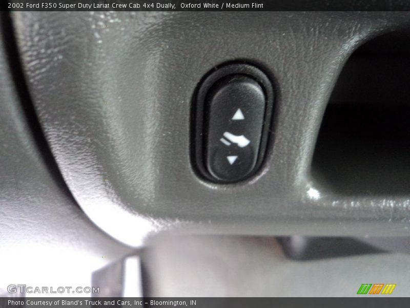 Oxford White / Medium Flint 2002 Ford F350 Super Duty Lariat Crew Cab 4x4 Dually