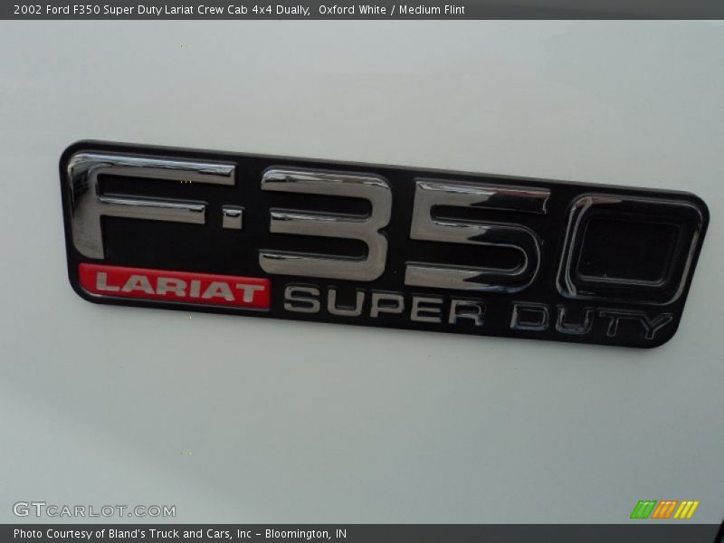  2002 F350 Super Duty Lariat Crew Cab 4x4 Dually Logo