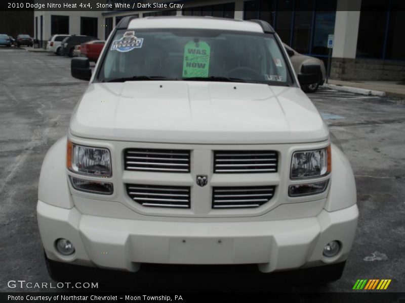 Stone White / Dark Slate Gray 2010 Dodge Nitro Heat 4x4