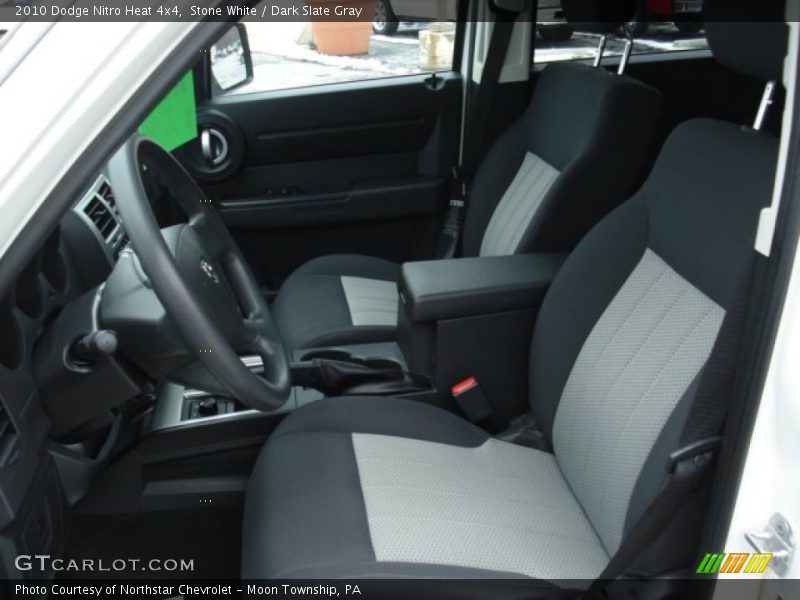 Stone White / Dark Slate Gray 2010 Dodge Nitro Heat 4x4