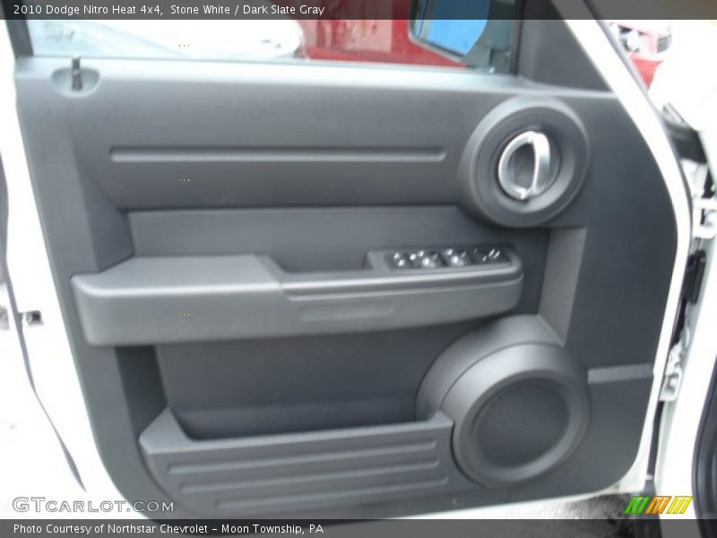 Stone White / Dark Slate Gray 2010 Dodge Nitro Heat 4x4