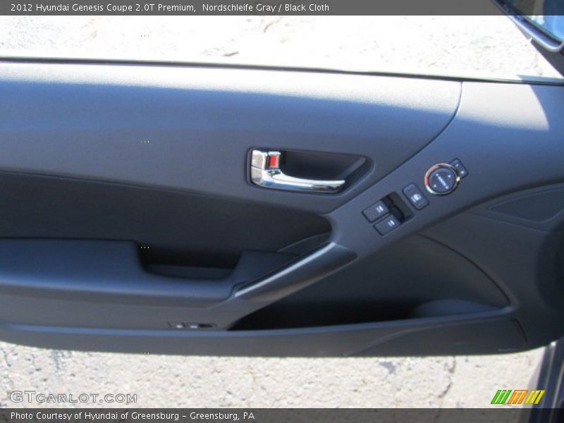 Nordschleife Gray / Black Cloth 2012 Hyundai Genesis Coupe 2.0T Premium