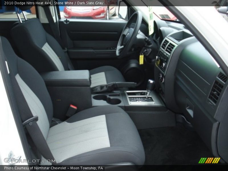 Stone White / Dark Slate Gray 2010 Dodge Nitro Heat 4x4