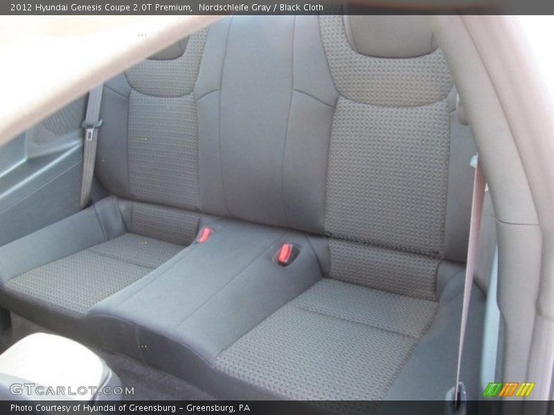 Nordschleife Gray / Black Cloth 2012 Hyundai Genesis Coupe 2.0T Premium