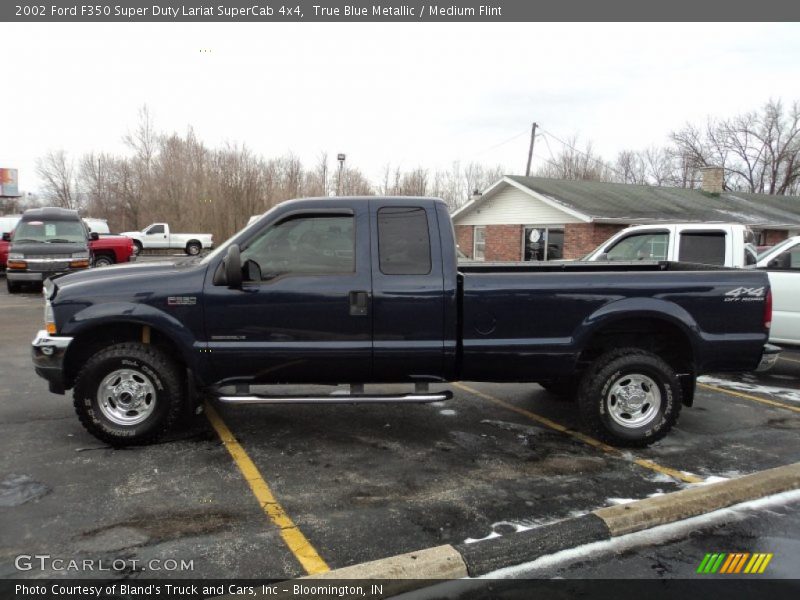  2002 F350 Super Duty Lariat SuperCab 4x4 True Blue Metallic