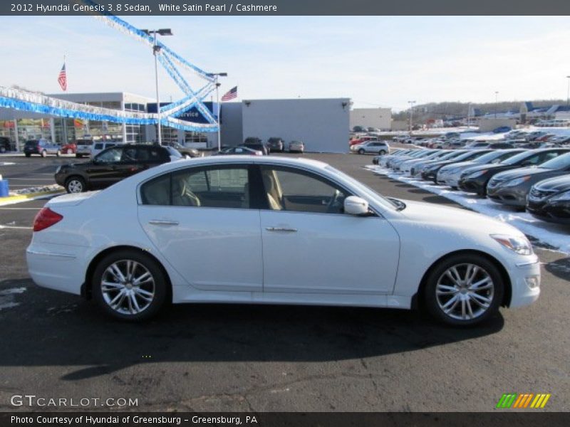 White Satin Pearl / Cashmere 2012 Hyundai Genesis 3.8 Sedan