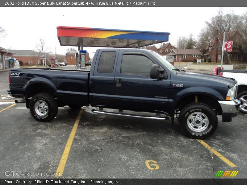  2002 F350 Super Duty Lariat SuperCab 4x4 True Blue Metallic
