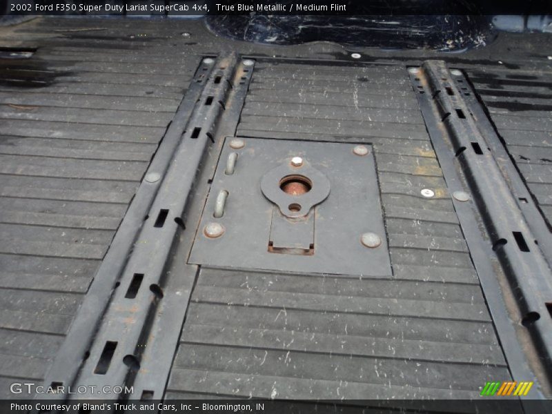 True Blue Metallic / Medium Flint 2002 Ford F350 Super Duty Lariat SuperCab 4x4