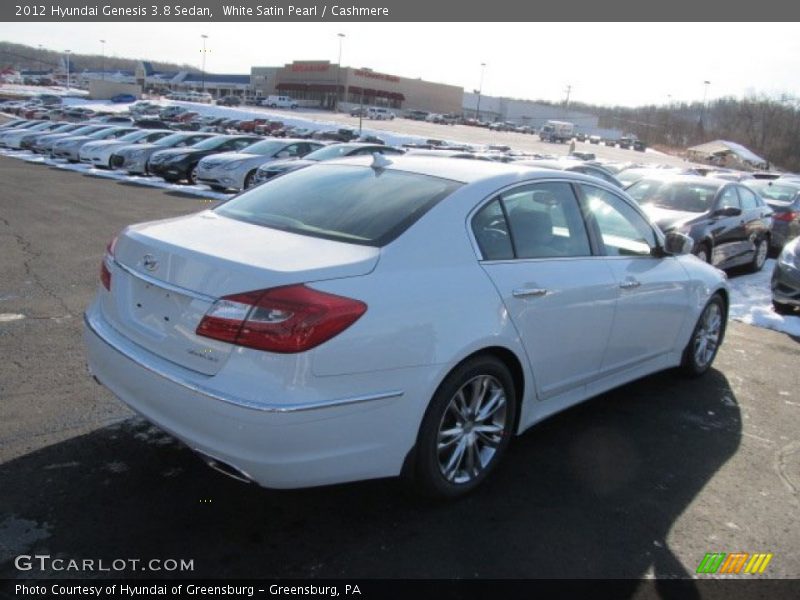 White Satin Pearl / Cashmere 2012 Hyundai Genesis 3.8 Sedan