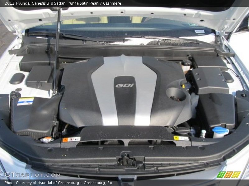 White Satin Pearl / Cashmere 2012 Hyundai Genesis 3.8 Sedan