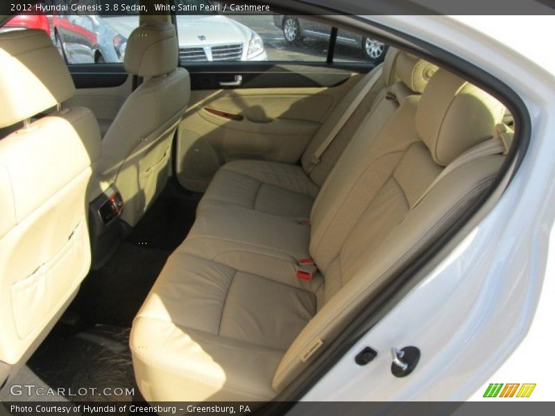 White Satin Pearl / Cashmere 2012 Hyundai Genesis 3.8 Sedan