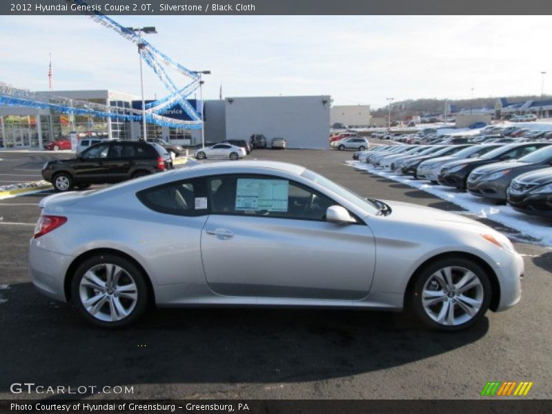 Silverstone / Black Cloth 2012 Hyundai Genesis Coupe 2.0T
