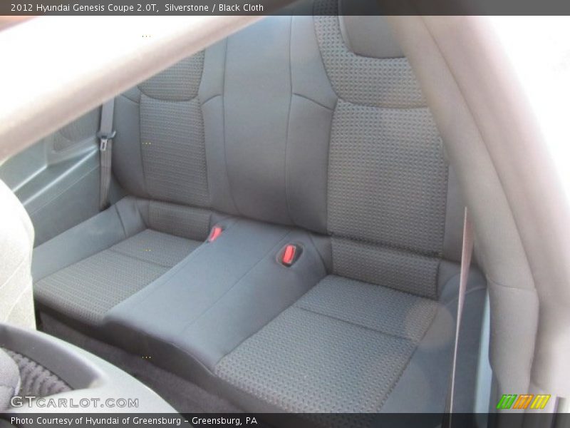 Silverstone / Black Cloth 2012 Hyundai Genesis Coupe 2.0T