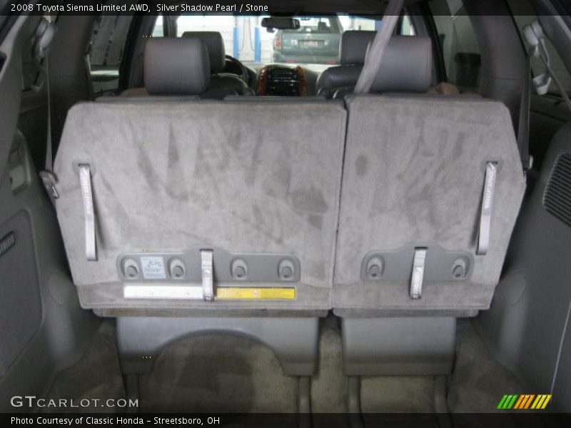 Silver Shadow Pearl / Stone 2008 Toyota Sienna Limited AWD