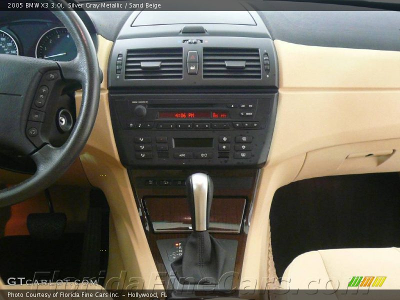Silver Gray Metallic / Sand Beige 2005 BMW X3 3.0i