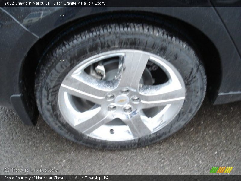 Black Granite Metallic / Ebony 2012 Chevrolet Malibu LT