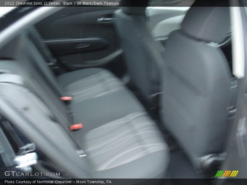 Black / Jet Black/Dark Titanium 2012 Chevrolet Sonic LS Sedan