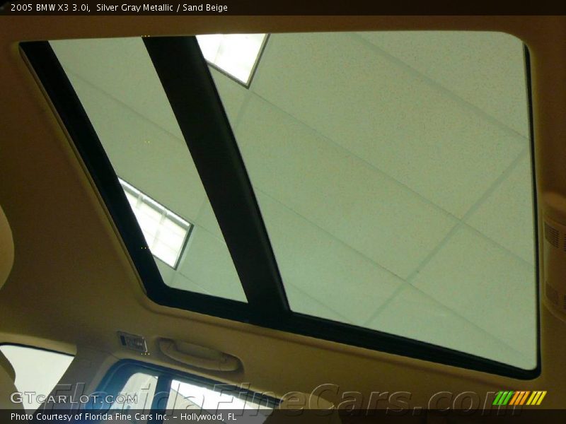 Silver Gray Metallic / Sand Beige 2005 BMW X3 3.0i