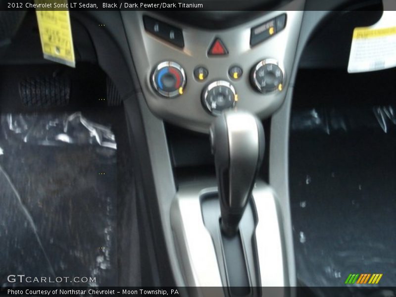 Black / Dark Pewter/Dark Titanium 2012 Chevrolet Sonic LT Sedan