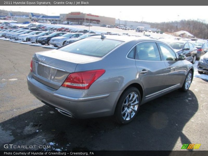 Granite Gray / Jet Black 2011 Hyundai Equus Signature