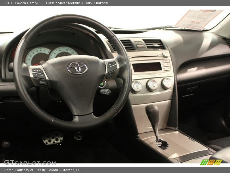 Classic Silver Metallic / Dark Charcoal 2010 Toyota Camry SE
