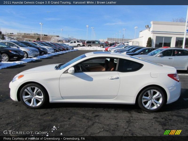  2011 Genesis Coupe 3.8 Grand Touring Karussell White