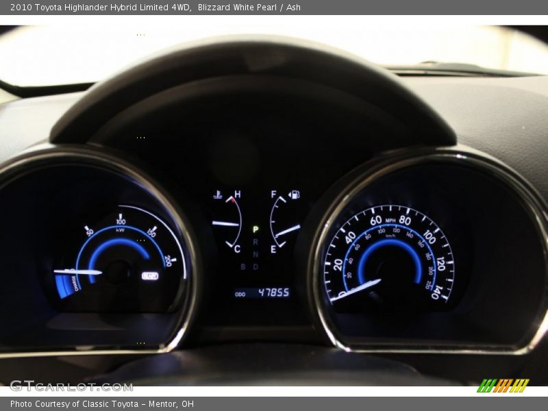  2010 Highlander Hybrid Limited 4WD Hybrid Limited 4WD Gauges