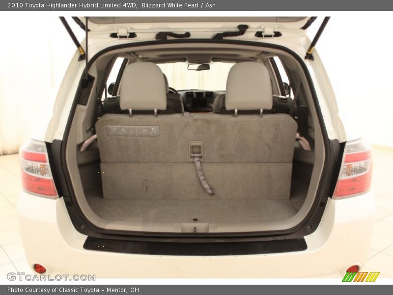 Blizzard White Pearl / Ash 2010 Toyota Highlander Hybrid Limited 4WD