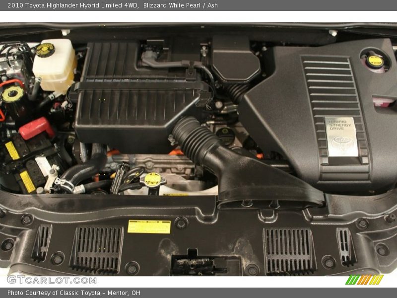  2010 Highlander Hybrid Limited 4WD Engine - 3.3 Liter h DOHC 24-Valve VVT-i V6 Gasoline/Electric Hybrid