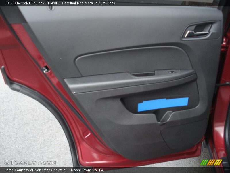Cardinal Red Metallic / Jet Black 2012 Chevrolet Equinox LT AWD