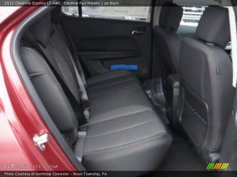 Cardinal Red Metallic / Jet Black 2012 Chevrolet Equinox LT AWD