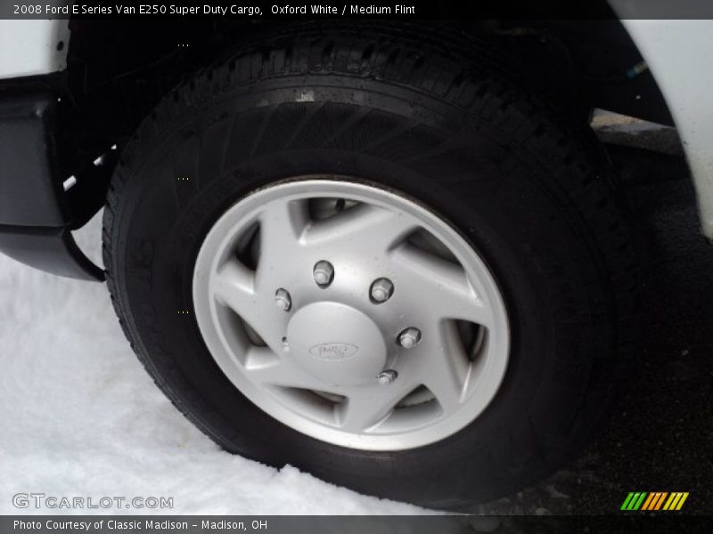 Oxford White / Medium Flint 2008 Ford E Series Van E250 Super Duty Cargo