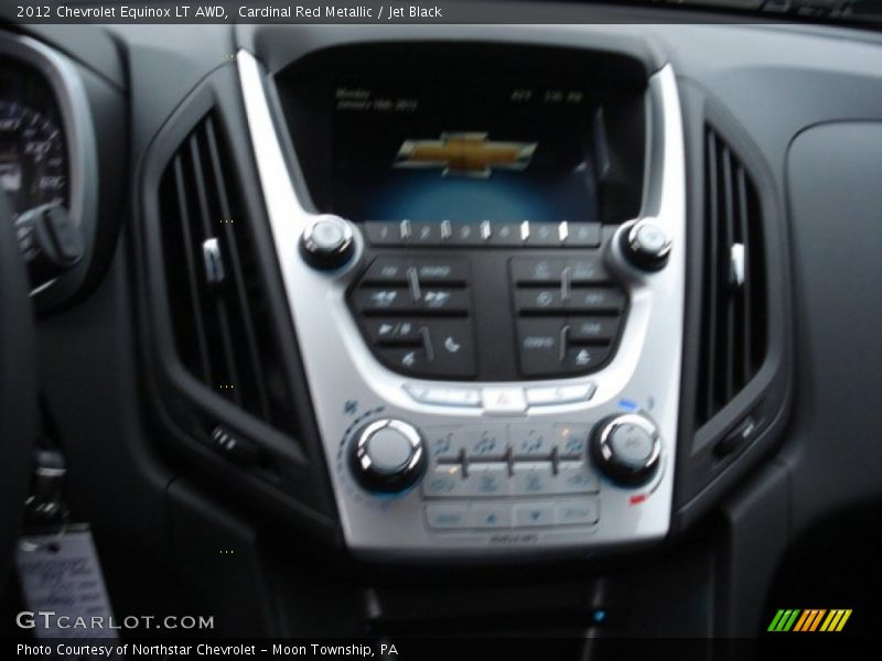 Cardinal Red Metallic / Jet Black 2012 Chevrolet Equinox LT AWD