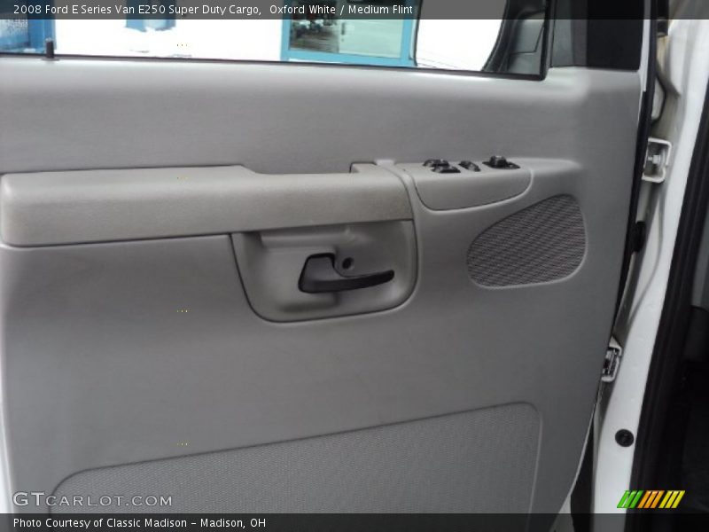 Oxford White / Medium Flint 2008 Ford E Series Van E250 Super Duty Cargo