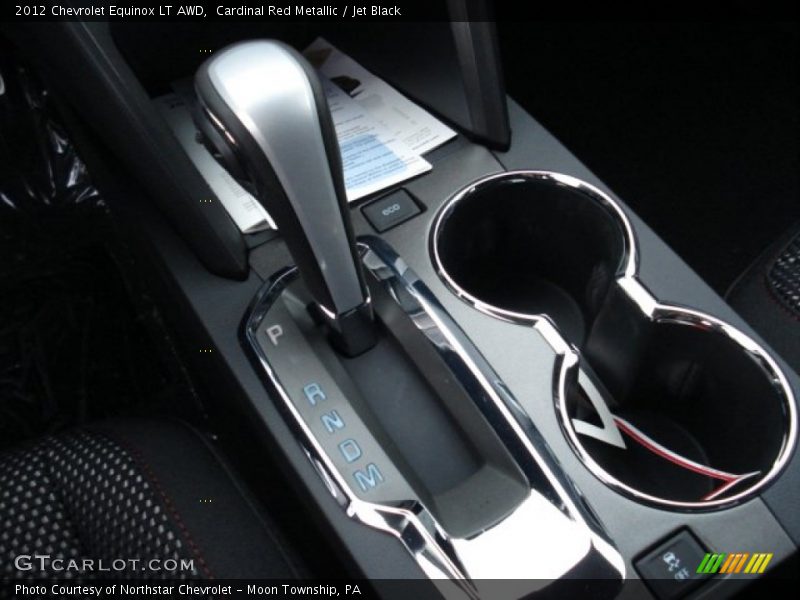Cardinal Red Metallic / Jet Black 2012 Chevrolet Equinox LT AWD